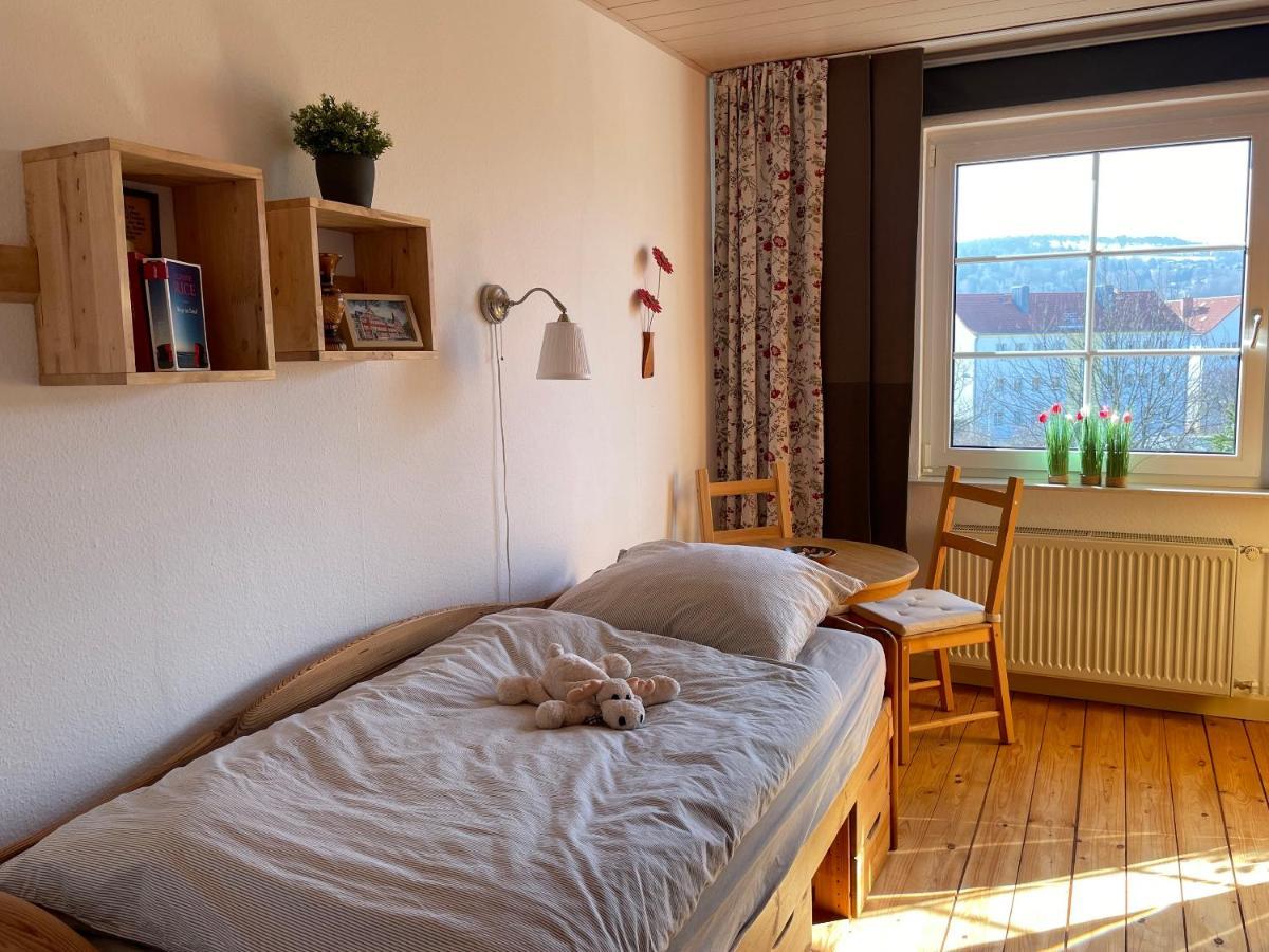 Ferienwohnung Zum Riesenloeffel Arnstadt Exterior foto